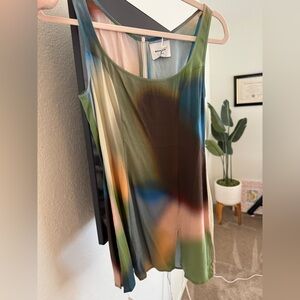 Multicolor Sleeveless Top